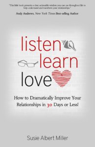 Review of <i>Listen, Learn, Love</i> by Susie Albert Miller