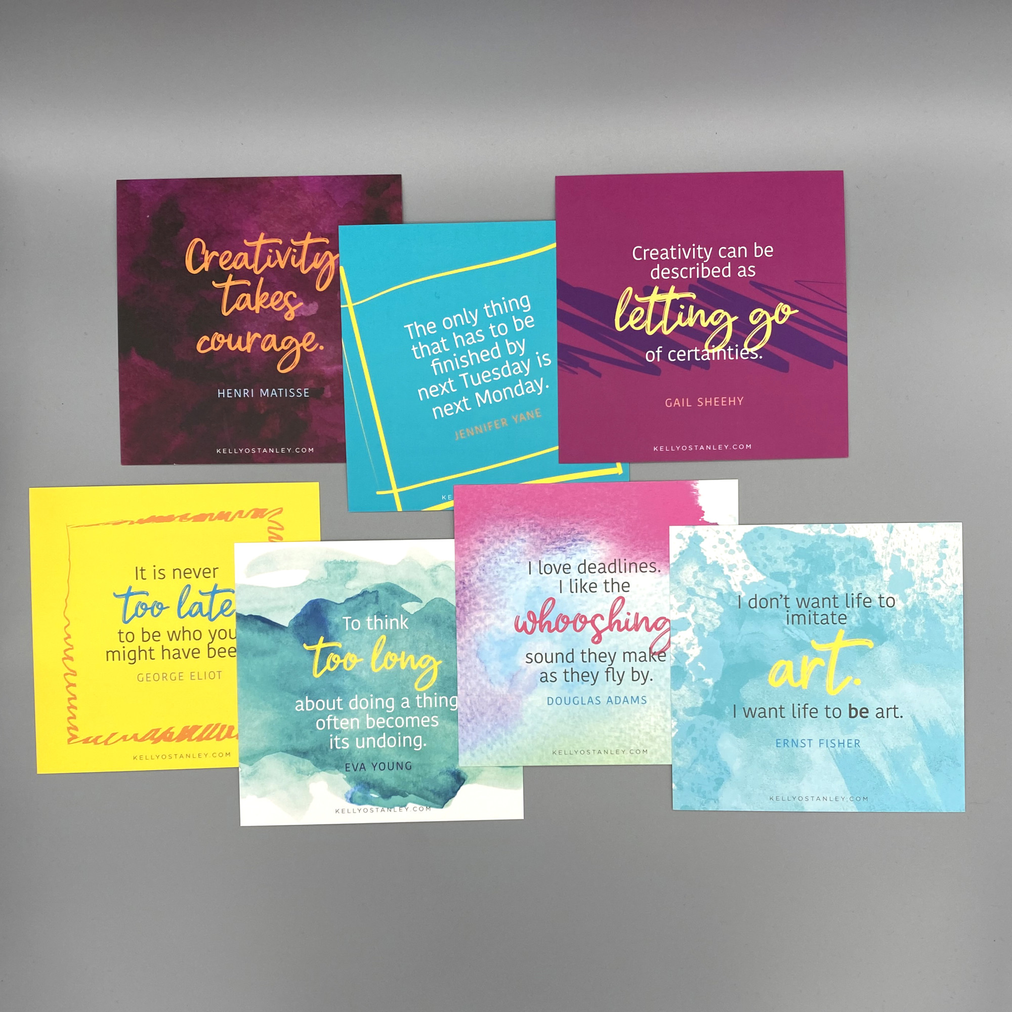 Creativity card set - Kelly O'Dell Stanley Kelly O'Dell Stanley